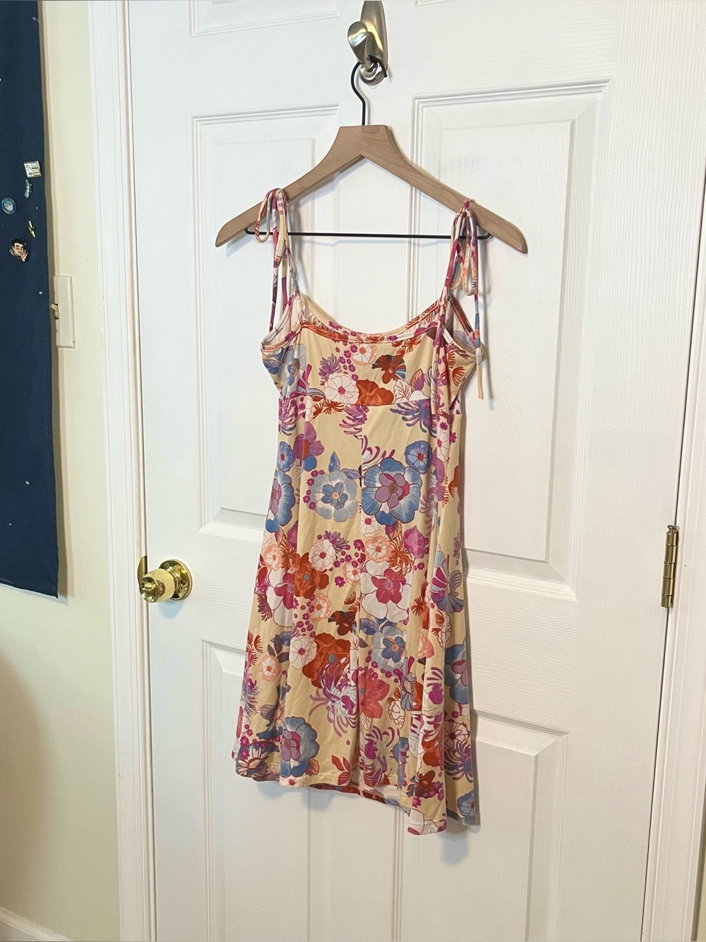 ✧･ﾟmulti-colored floral mini dress - Picture 5 of 6